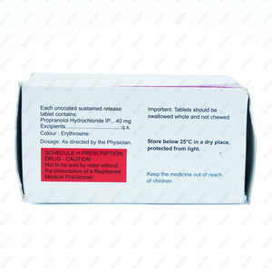 Migrabeta TR 40mg Capsule 15's