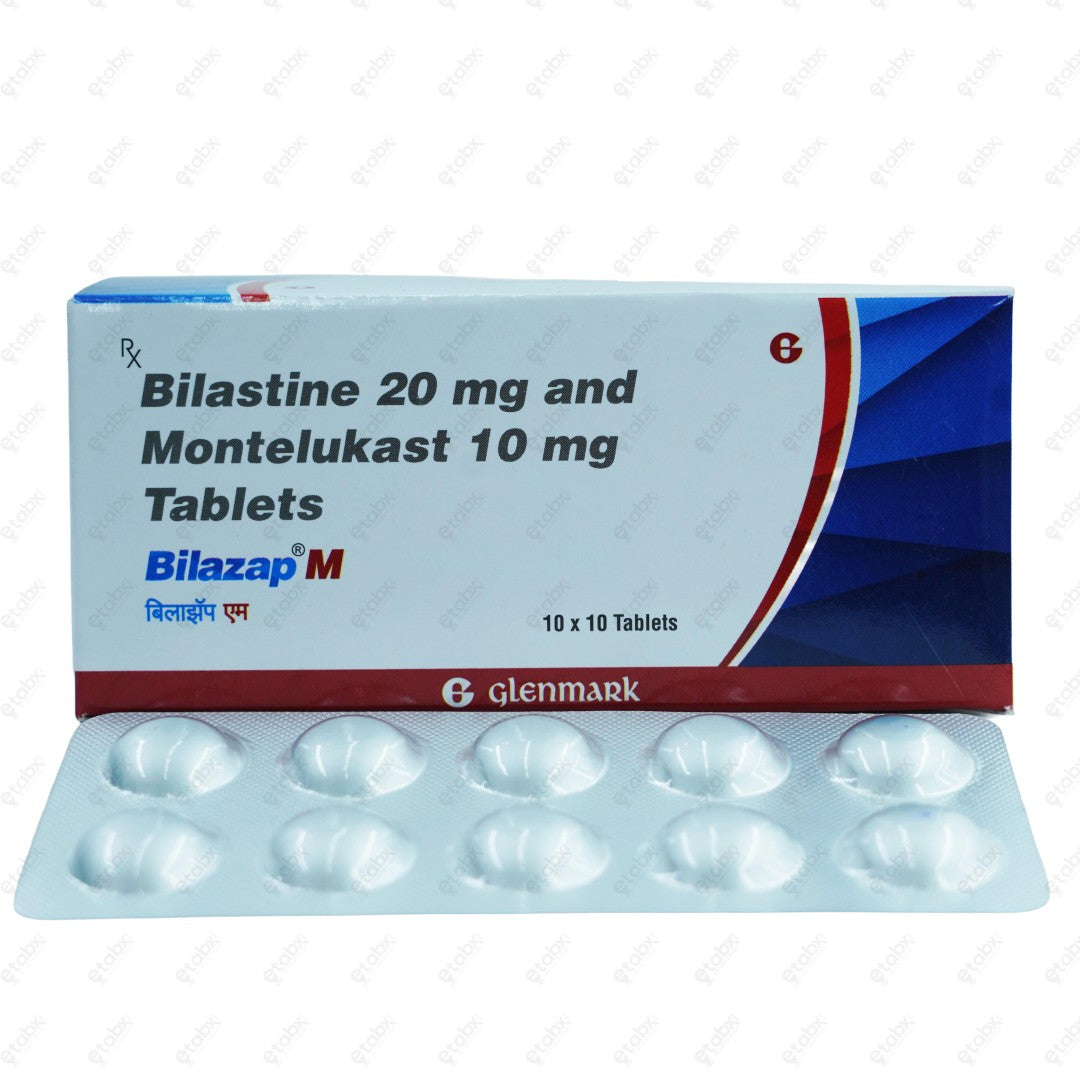 Bilazap M Tablet 10's