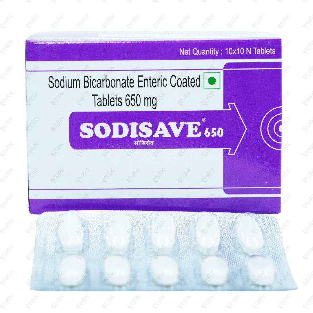 Sodisave 650mg Tablets 10's
