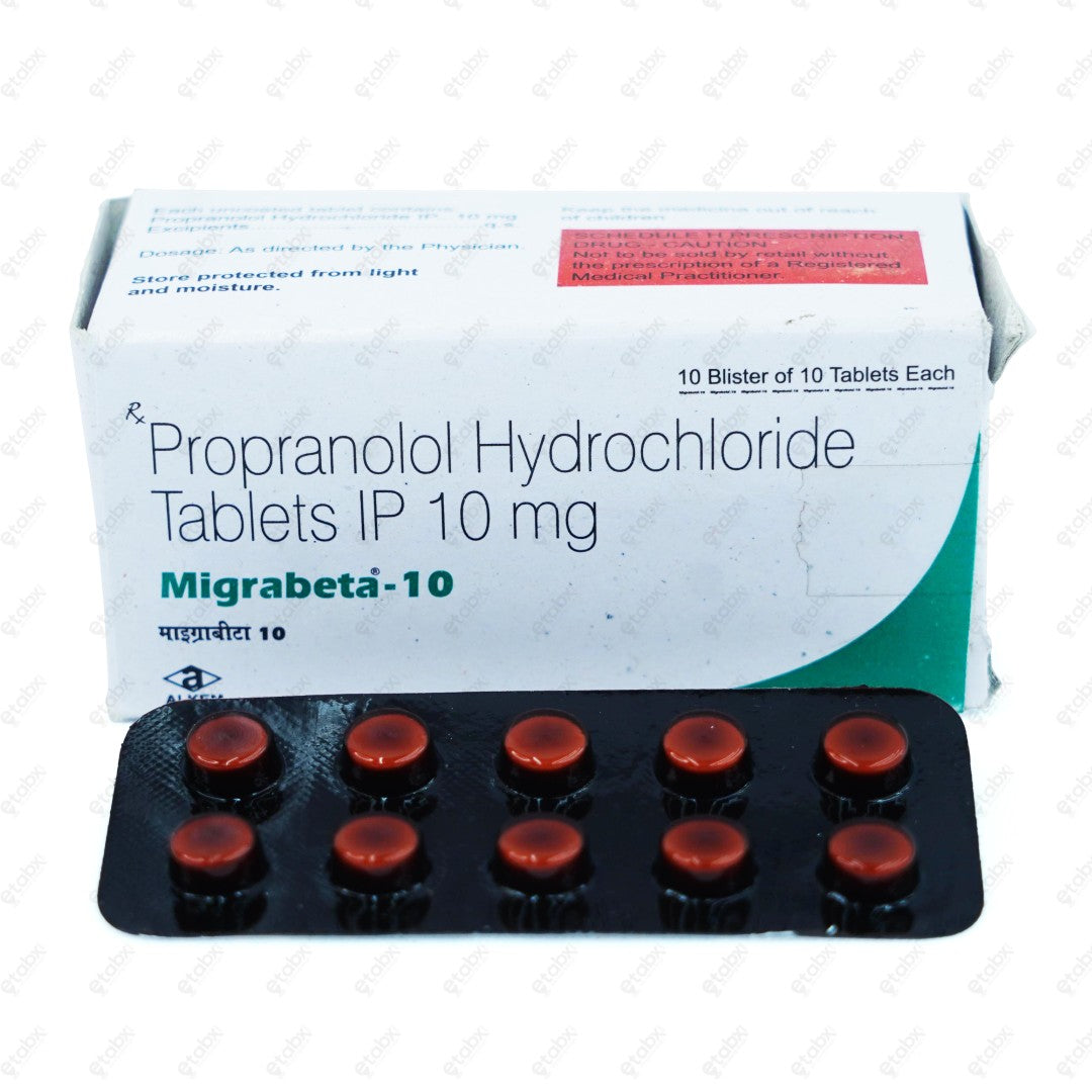 Migrabeta 10mg Tablet 10's