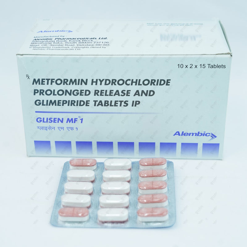 Glisen MF 1mg Tablet 15's
