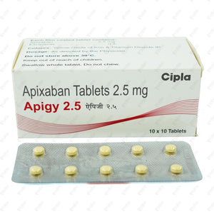 Apigy 2.5mg Tablet 10's