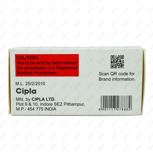 Apigy 2.5mg Tablet 10's