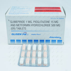 Glisen PM 1mg Tablet 15's