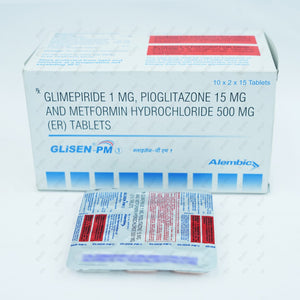 Glisen PM 1mg Tablet 15's