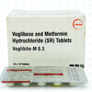 VOGLIBITE M 0.3 Tablet 10's