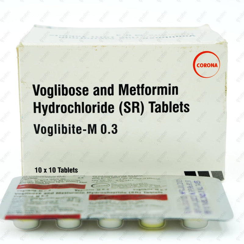 VOGLIBITE M 0.3 Tablet 10's