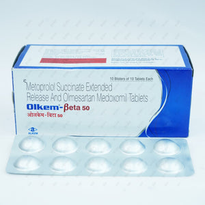 Olkem Beta 50 Tablets 10's