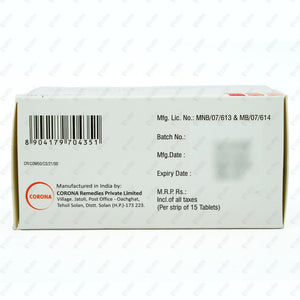 Cortel M 50 Tablet 15's