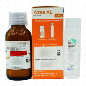 Azee 100 XL Dry Syrup 30ml