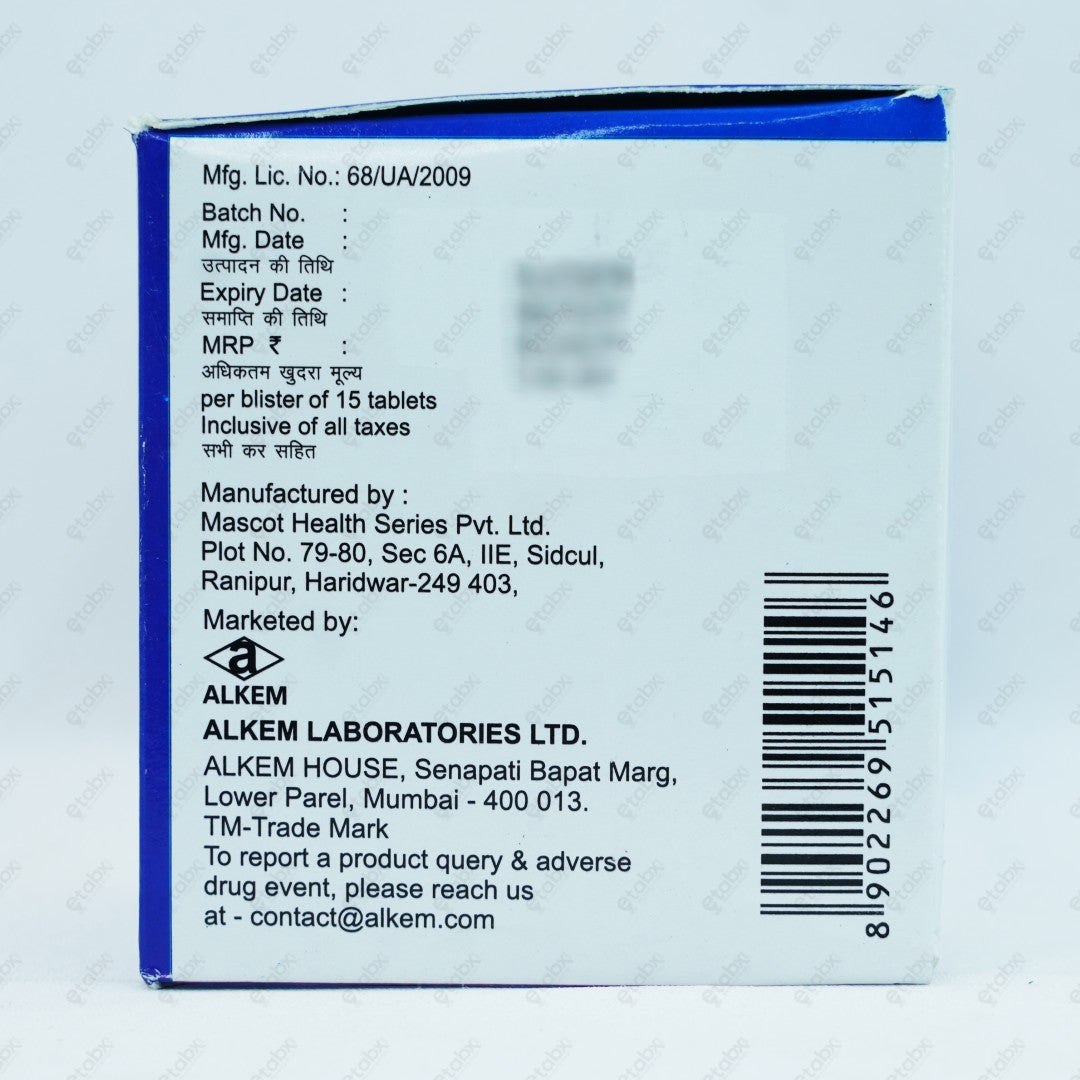 GLUVILDA M + 1000MG Tablet 15's