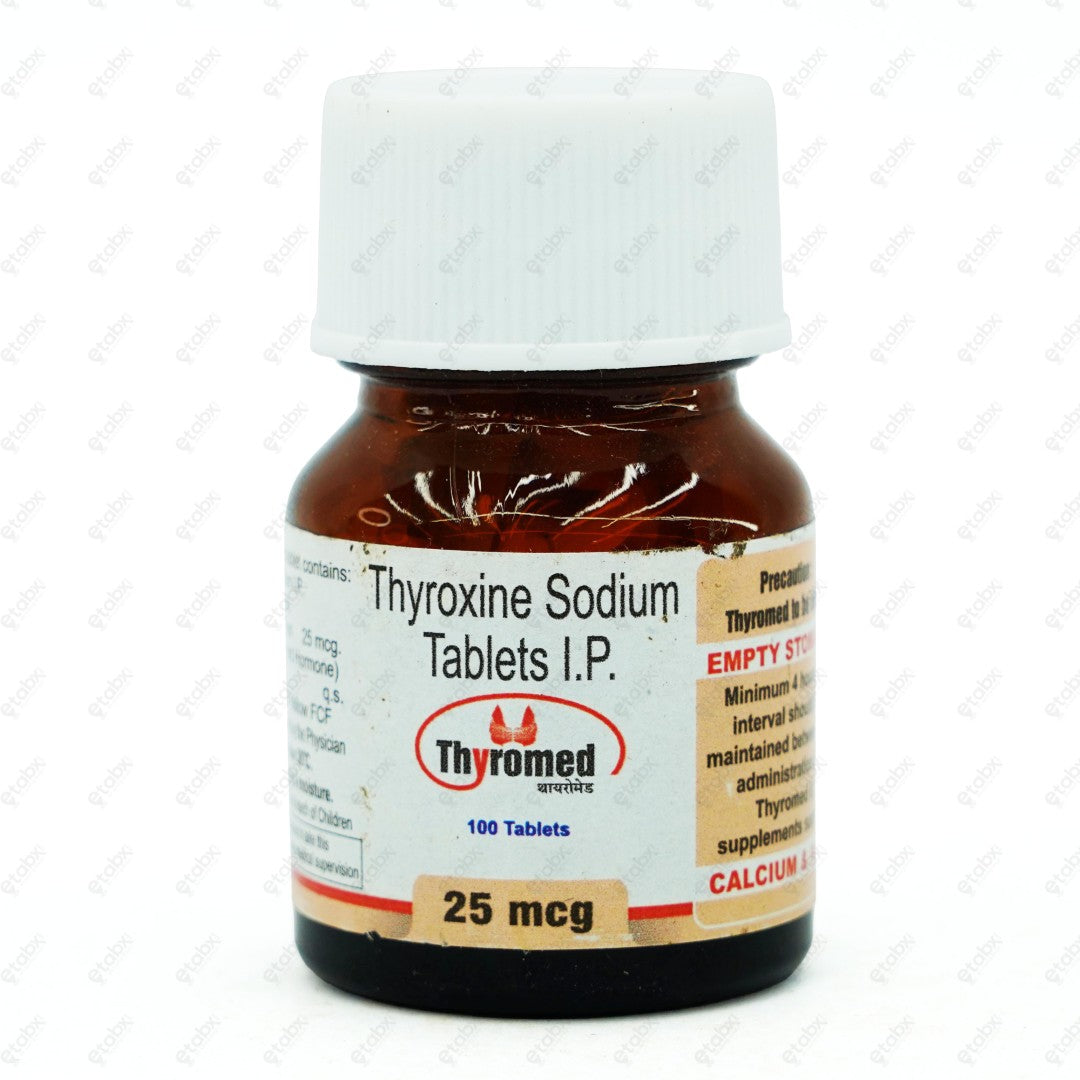 Thyromed 25 Tablet 100's