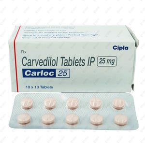 Carloc 25mg Tablet 10's