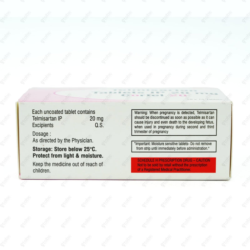 Cortel 20mg Tablet 15's