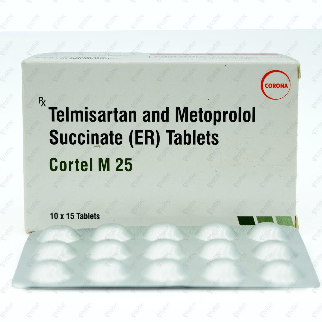 Cortel M 25 Tablet 15's