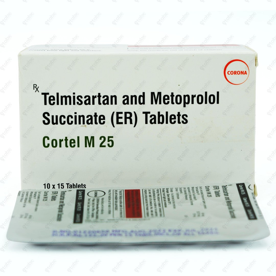 Cortel M 25 Tablet 15's