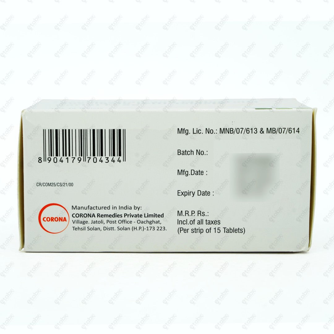 Cortel M 25 Tablet 15's