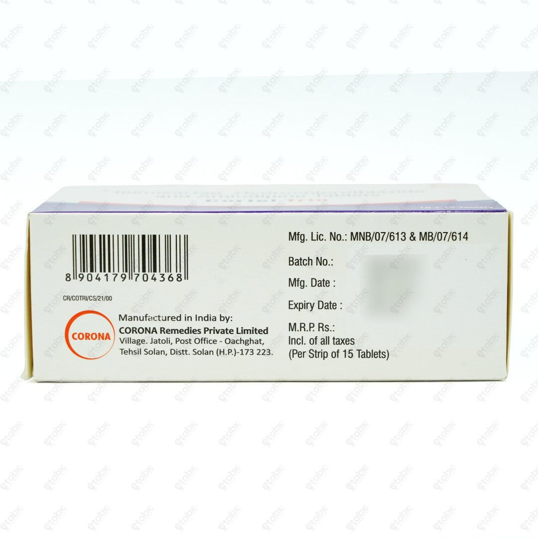 Cortel Trio Tablet 15's