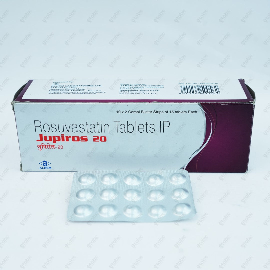 JUPIROS 20mg Tablet 15's