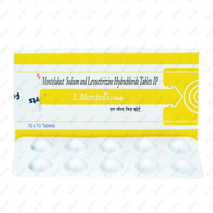 L Montus Kid Forte Tablet 10's