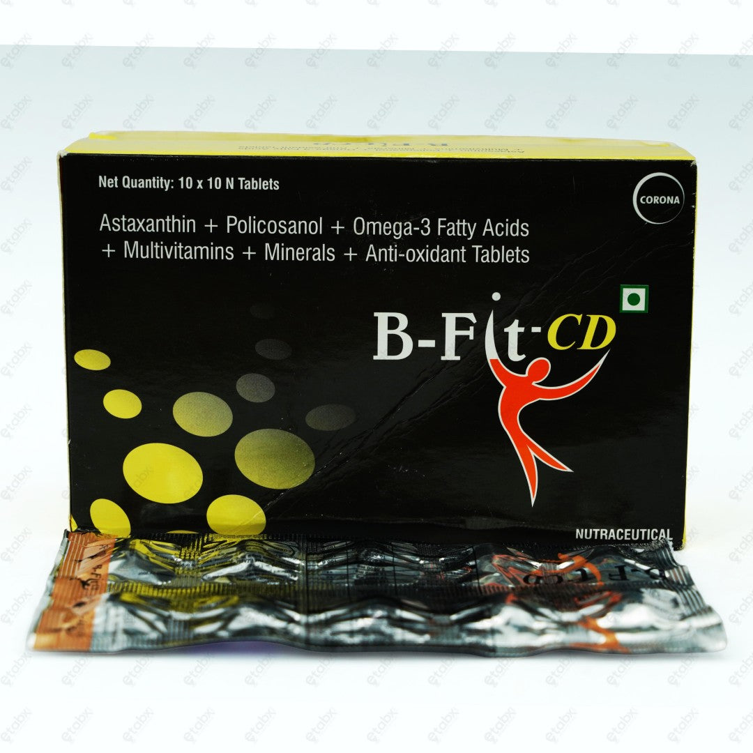 B FIT CD Tablet 10's