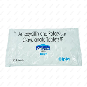 Advent 625mg Tablets 10's