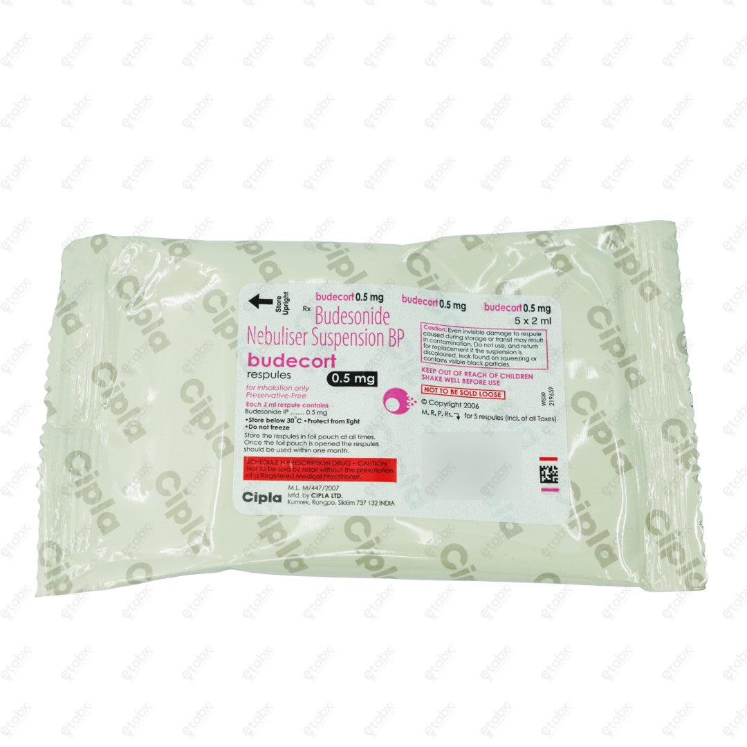 Budecort 0.5mg Respules 2ml
