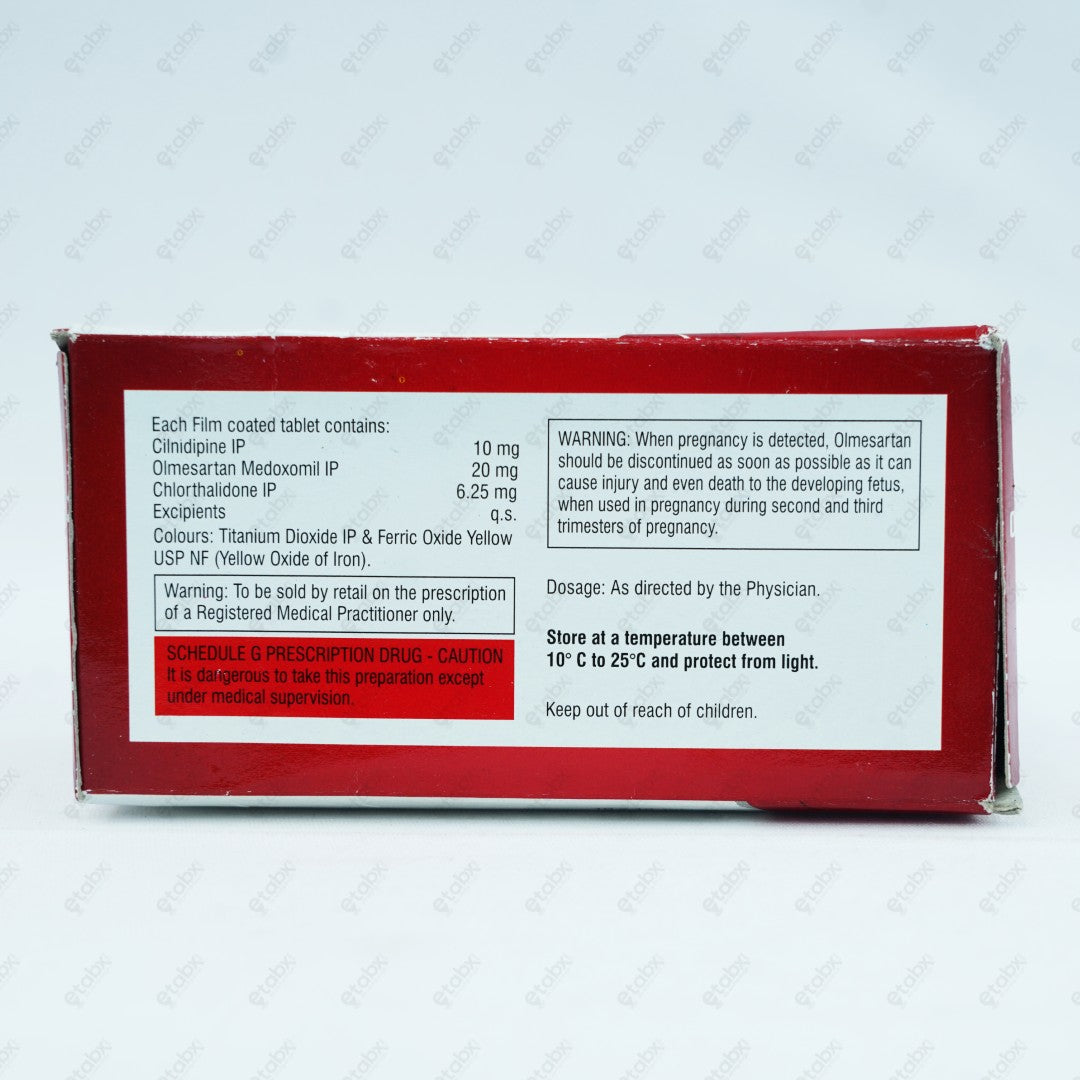OLKEM TRIO 6.25MG Tablet 10's