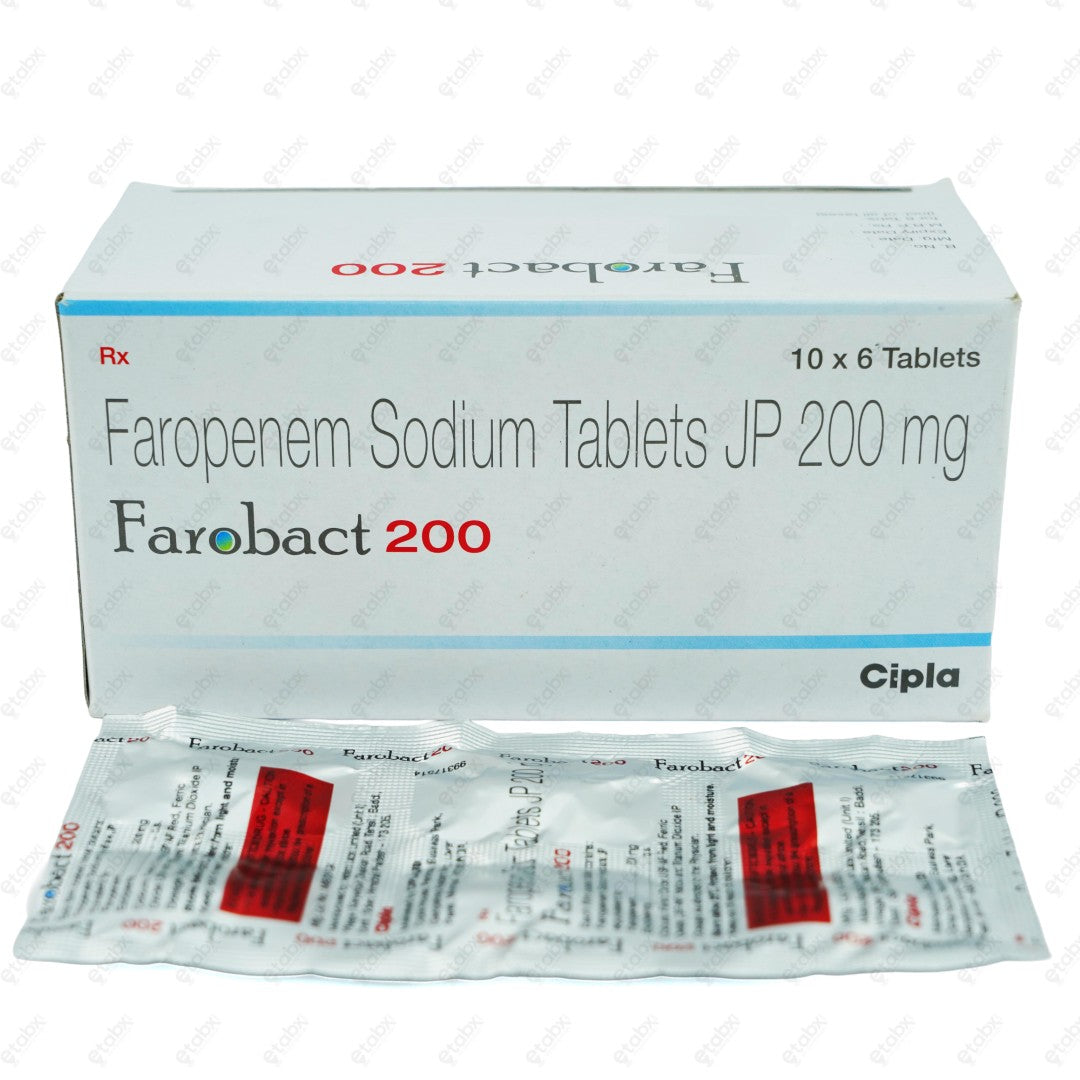 FAROBACT 200MG Tablets 10'S