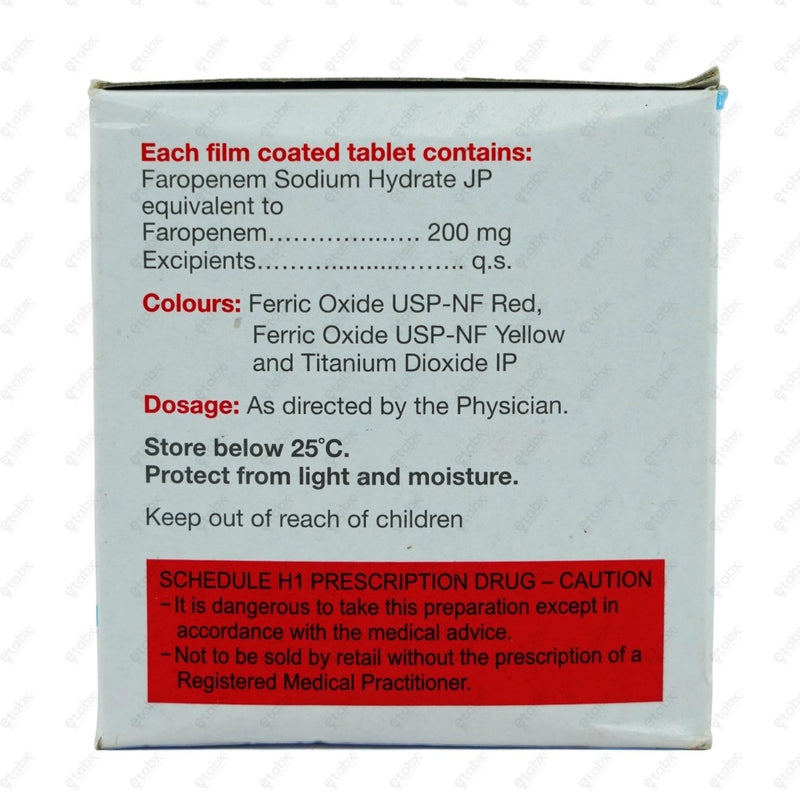 FAROBACT 200MG Tablets 10'S