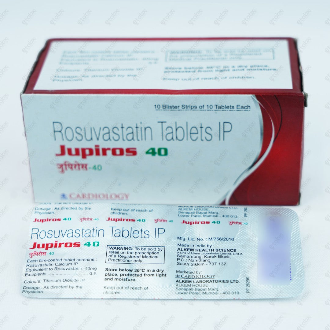 JUPIROS 40mg Tablet 10's