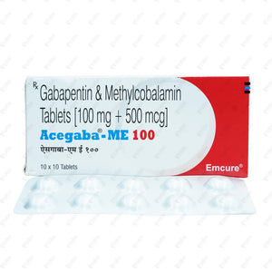 ACEGABA ME 100MG Tablet 10'S