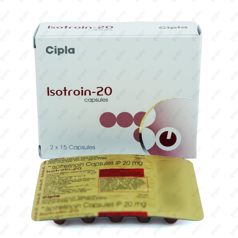 Isotroin 20mg Capsule 15 Capsules