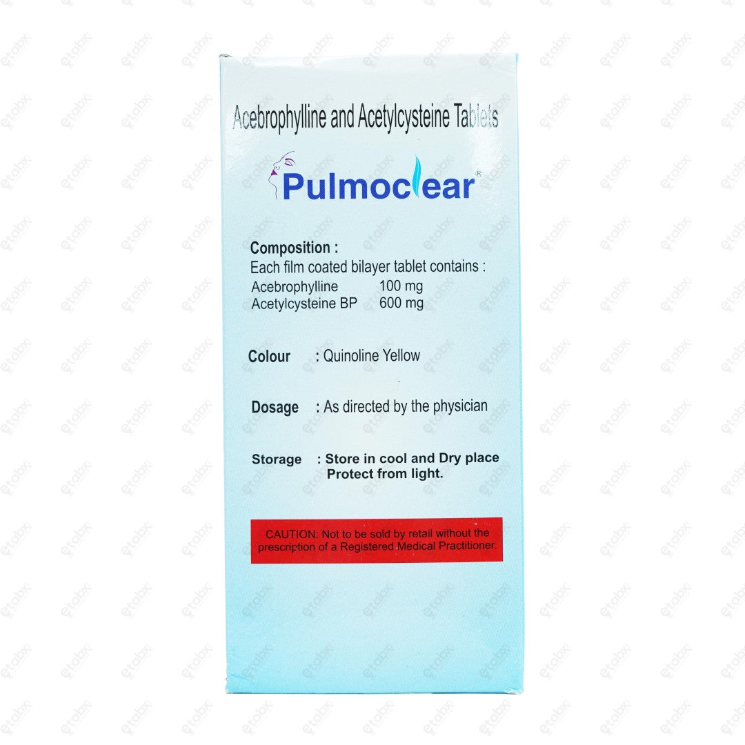 Pulmoclear Tablet 15's