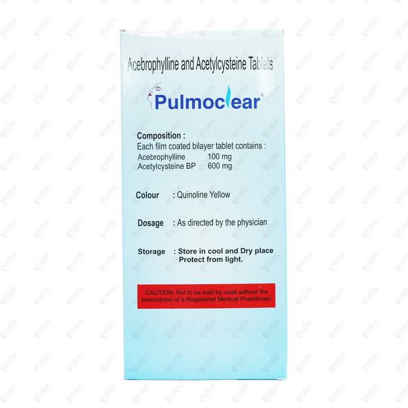 Pulmoclear Tablet 15's