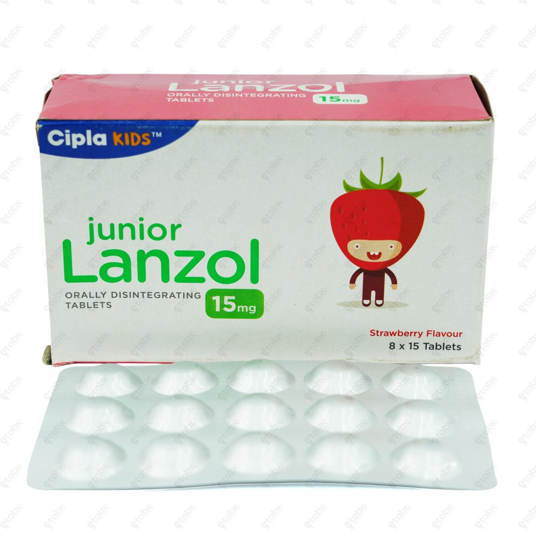Junior Lanzol 15mg Tablet 15's