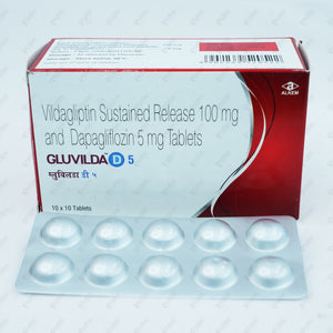 GLUVILDA D 5MG Tablets 10'S