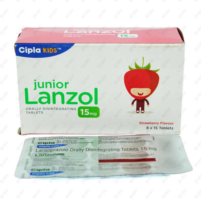 Junior Lanzol 15mg Tablet 15's