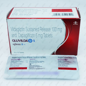 GLUVILDA D 5MG Tablets 10'S