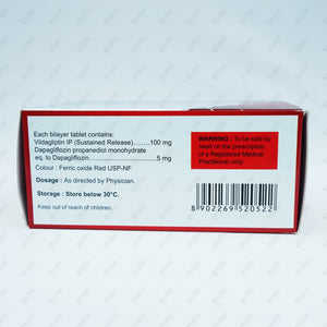 GLUVILDA D 5MG Tablets 10'S