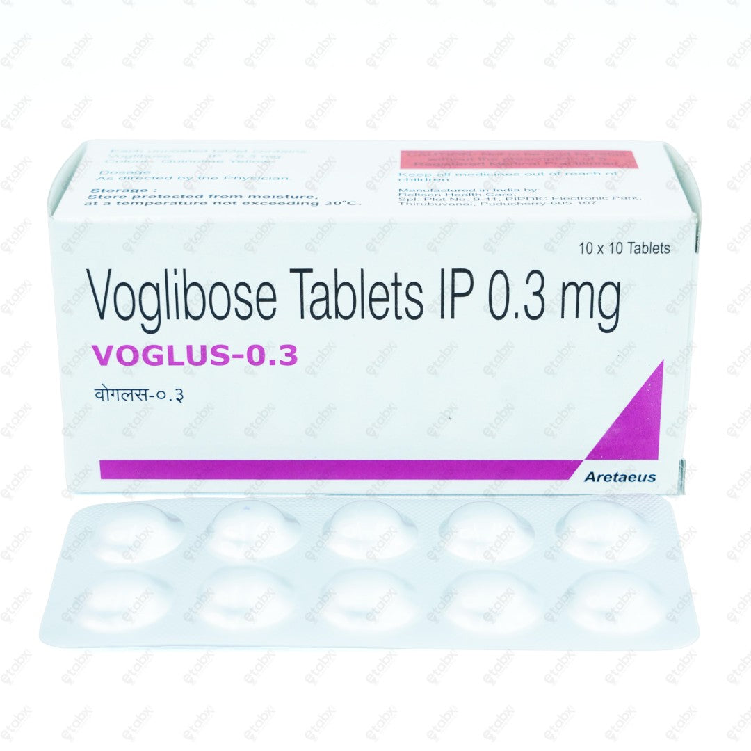 Voglus 0.3mg Tablets 10's