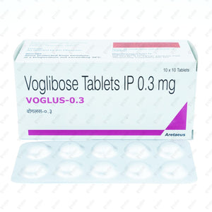 Voglus 0.3mg Tablets 10's