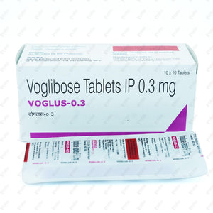 Voglus 0.3mg Tablets 10's
