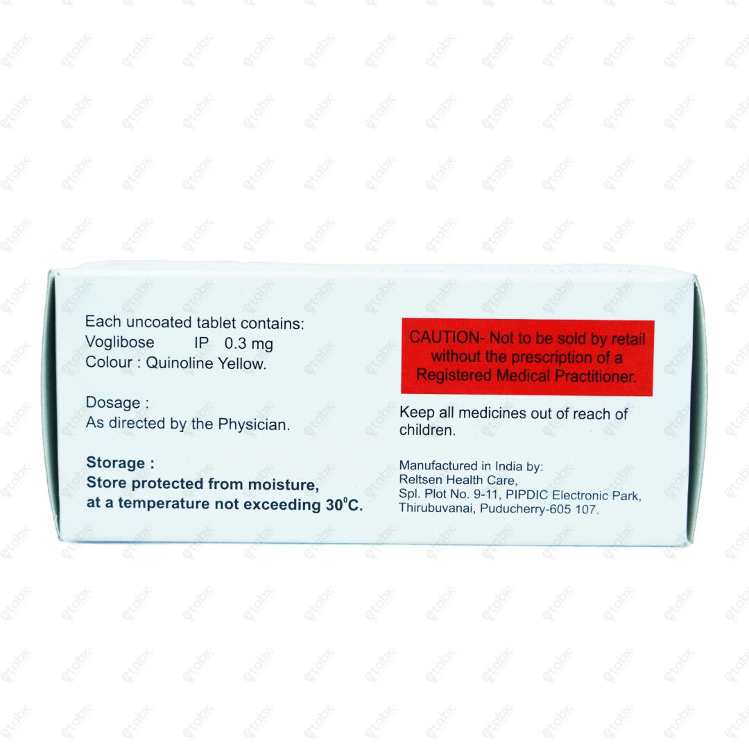 Voglus 0.3mg Tablets 10's