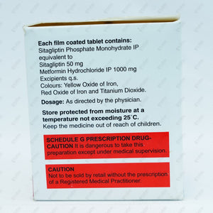 Sitalembic M 1000mg Tablet 15s