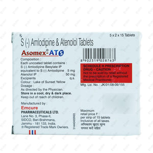 ASOMEX AT 5mg Tablets 15's