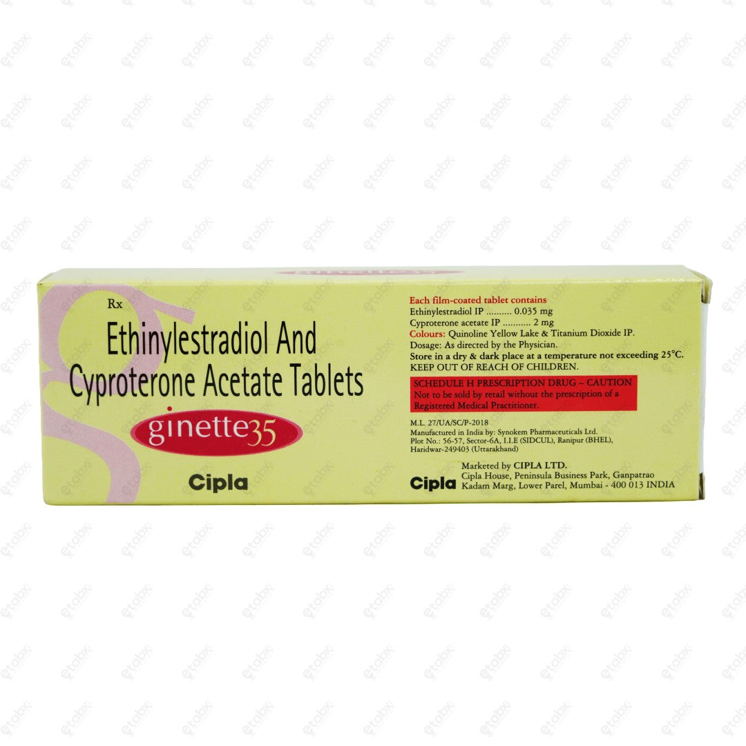 Ginette 35 Oral Contraceptive 21's
