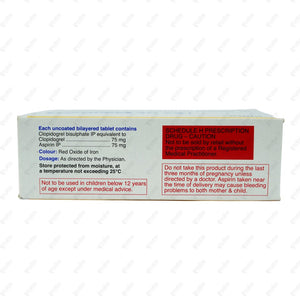 Clopivas AP 75 Tablet 15's