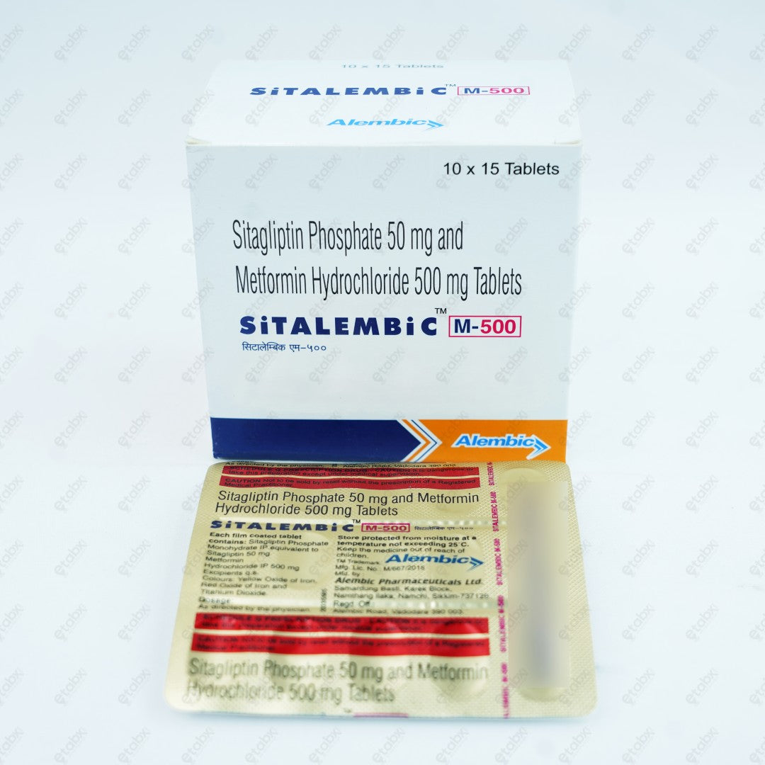 SITALEMBIC M 500MG 15 Tablets