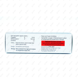 Pregatel M75 Nerve Capsules 10s